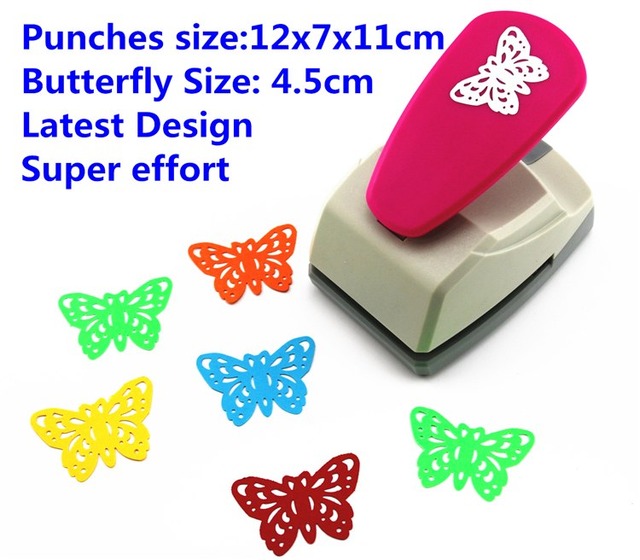 蝶パンチ最新デザインスーパー手間を省くシェーパクラフトパンチスクラップブッキングパンチペーパークラフト紙パンチャーdiyツール