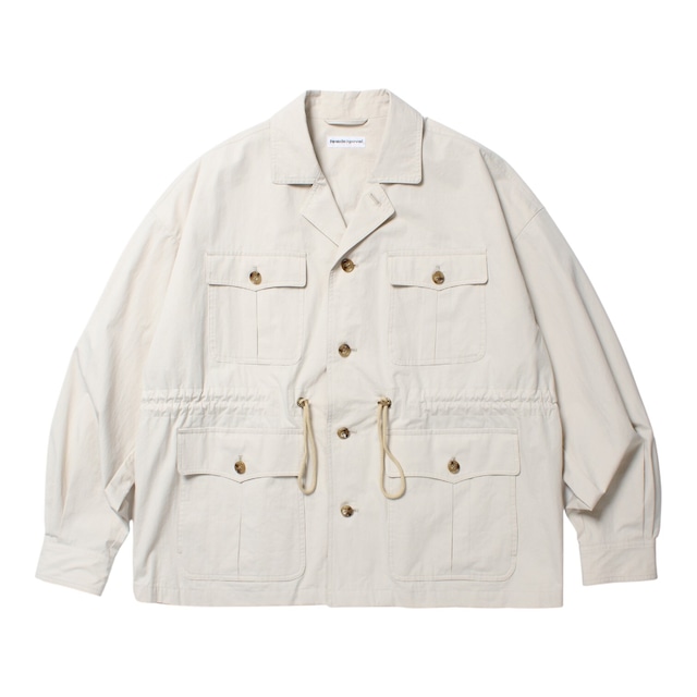 【Cabaret Poval】Safari Over Jacket(Ivory)〈国内送料無料〉