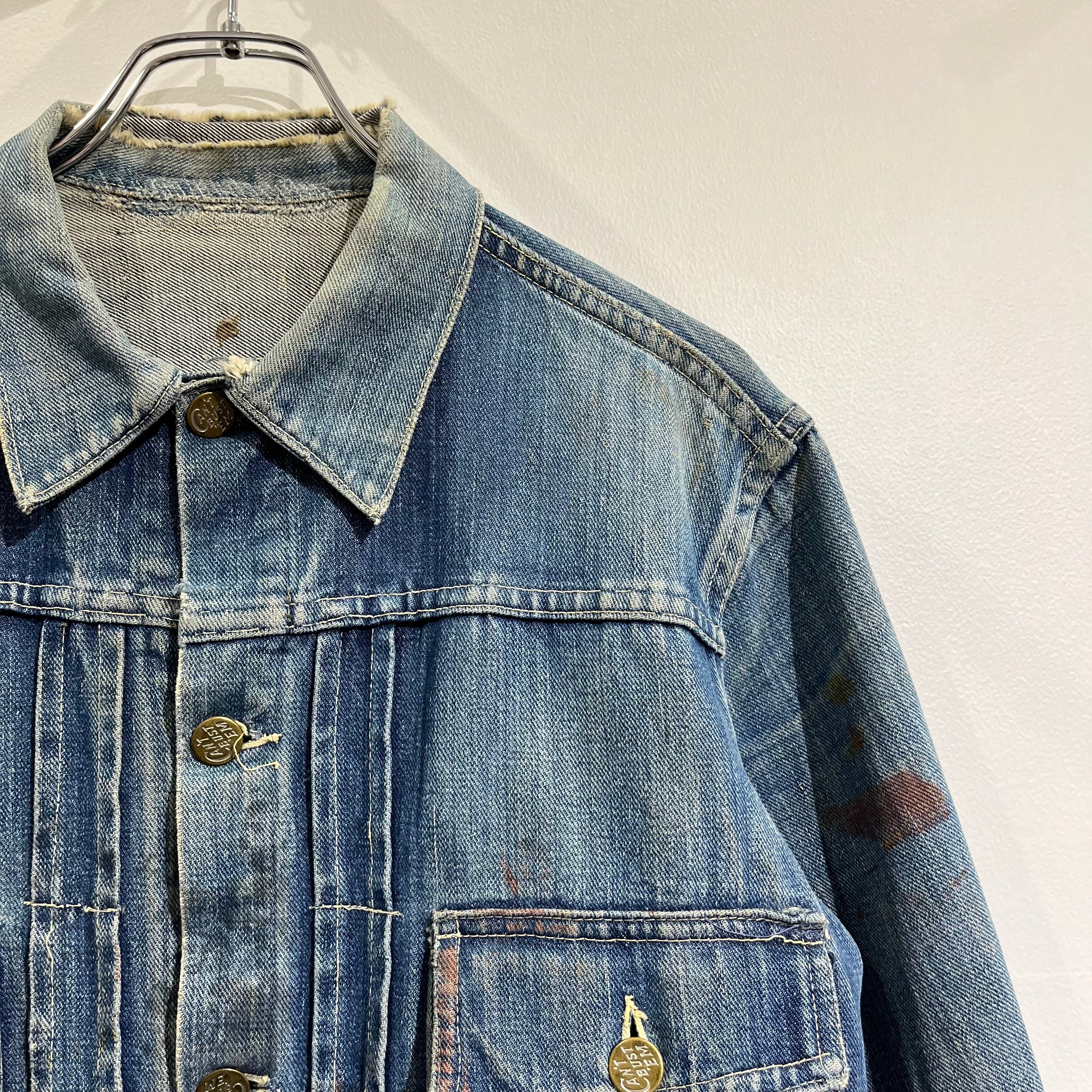 50s Can't Bustem 2nd Type Denim Jacket 50年代 キャントバス 50s Can't Bustem 2nd Type Denim Jacket 50年代 キャントバス
