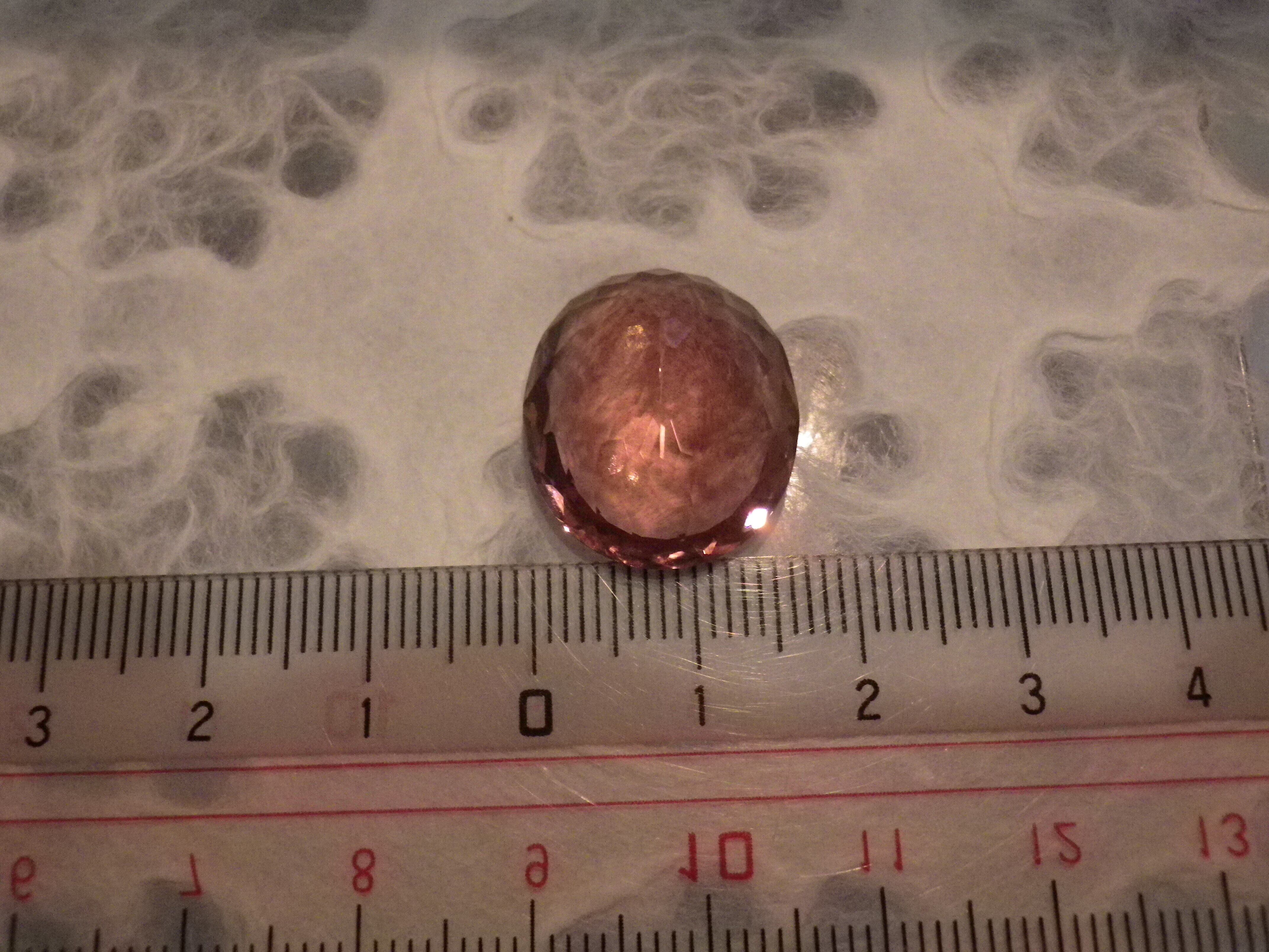 0.93ct 天然トルマリン ルース 美ピンク モザンビーク 宝石 バイカラー 