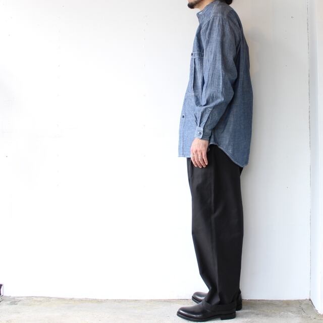 HAVERSACK シャンブレーバンドカラーシャツ 822323 | C.COUNTLY ONLINE