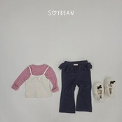 韓国子供服 / 26Autumn / soybean / ツイン レイヤードTシャツ / キッズ服 / 秋服 *XS~XL*
