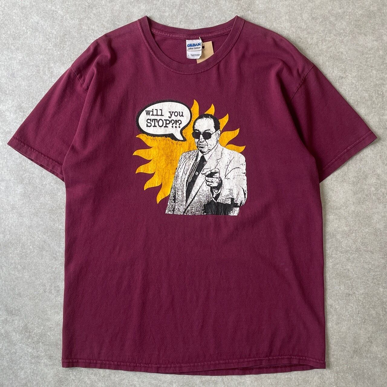 used SEXY STONES RECORDS 猫Tシャツ 燕脂色 浅井健一 ベンジー