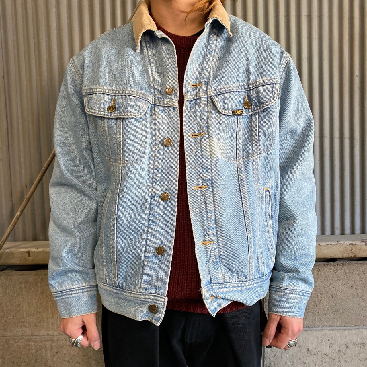 90年代 Lee リー 101-LJ ストームライダー デニムジャケット メンズL