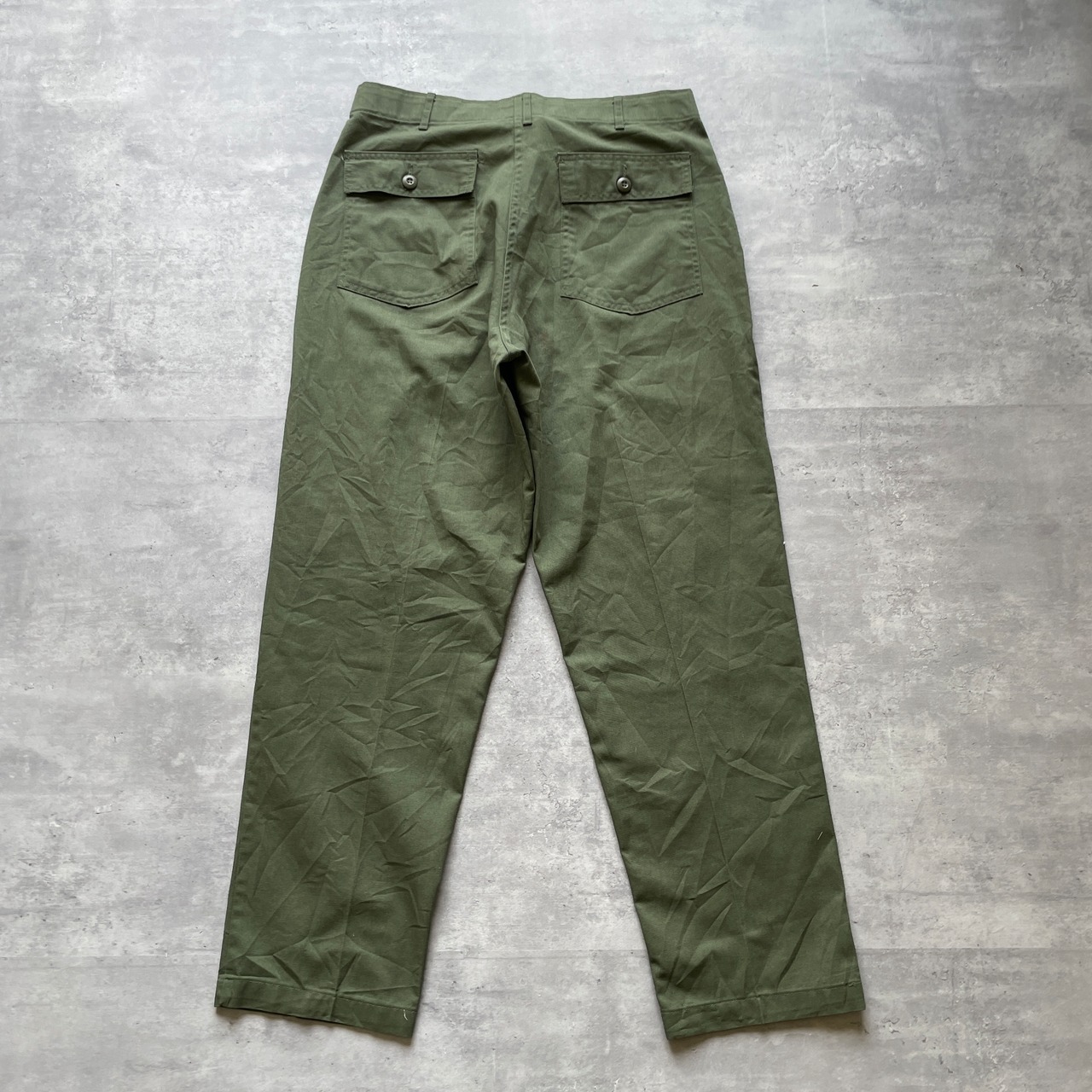 80s アメリカ軍 実物 US ARMY 米軍 ベイカーパンツ OG507 SCOVIL 