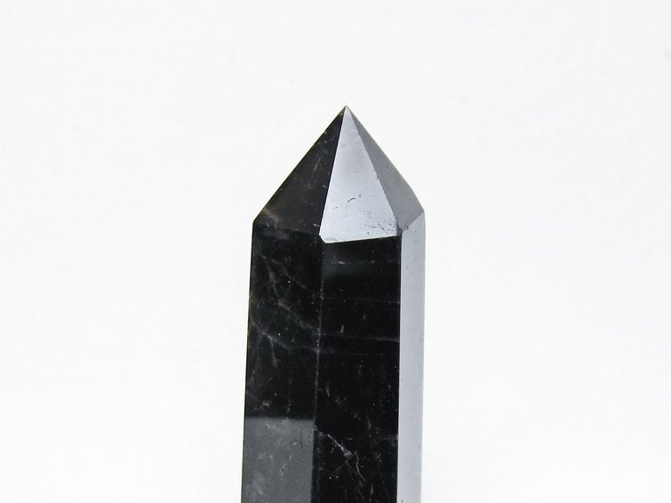 黒水晶 ポイント モリオン 六角柱 置物 一点物 152-4393 | 天然石