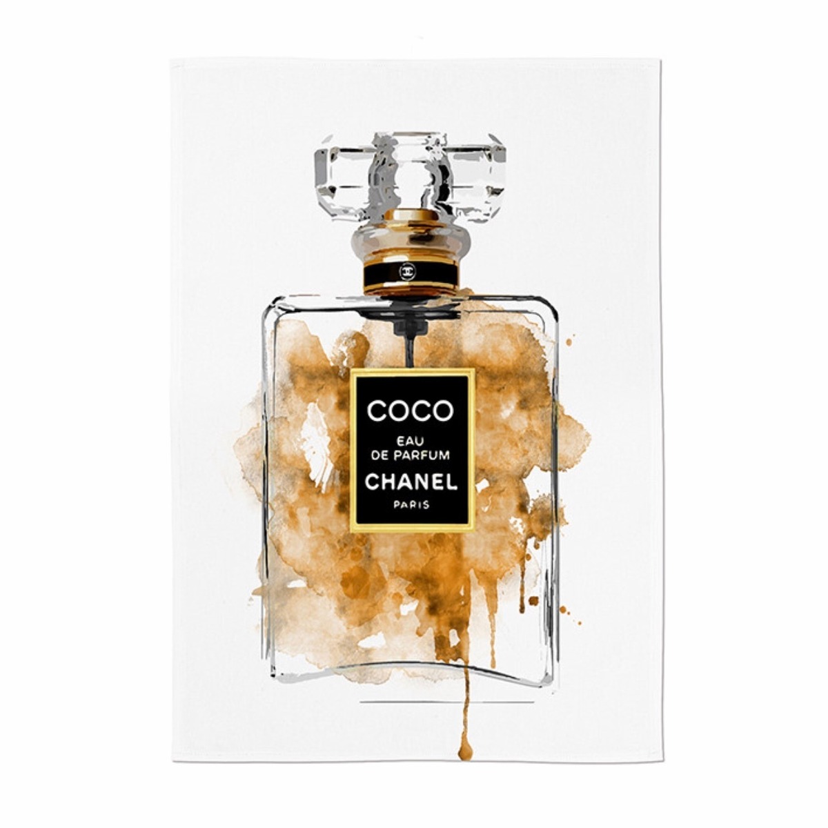 Perfume Illustration Fabric Poster H 3size シャネル ブランド イラスト ファブリックポスター 韓国 Tokki Maeul トッキマウル 韓国雑貨通販サイト
