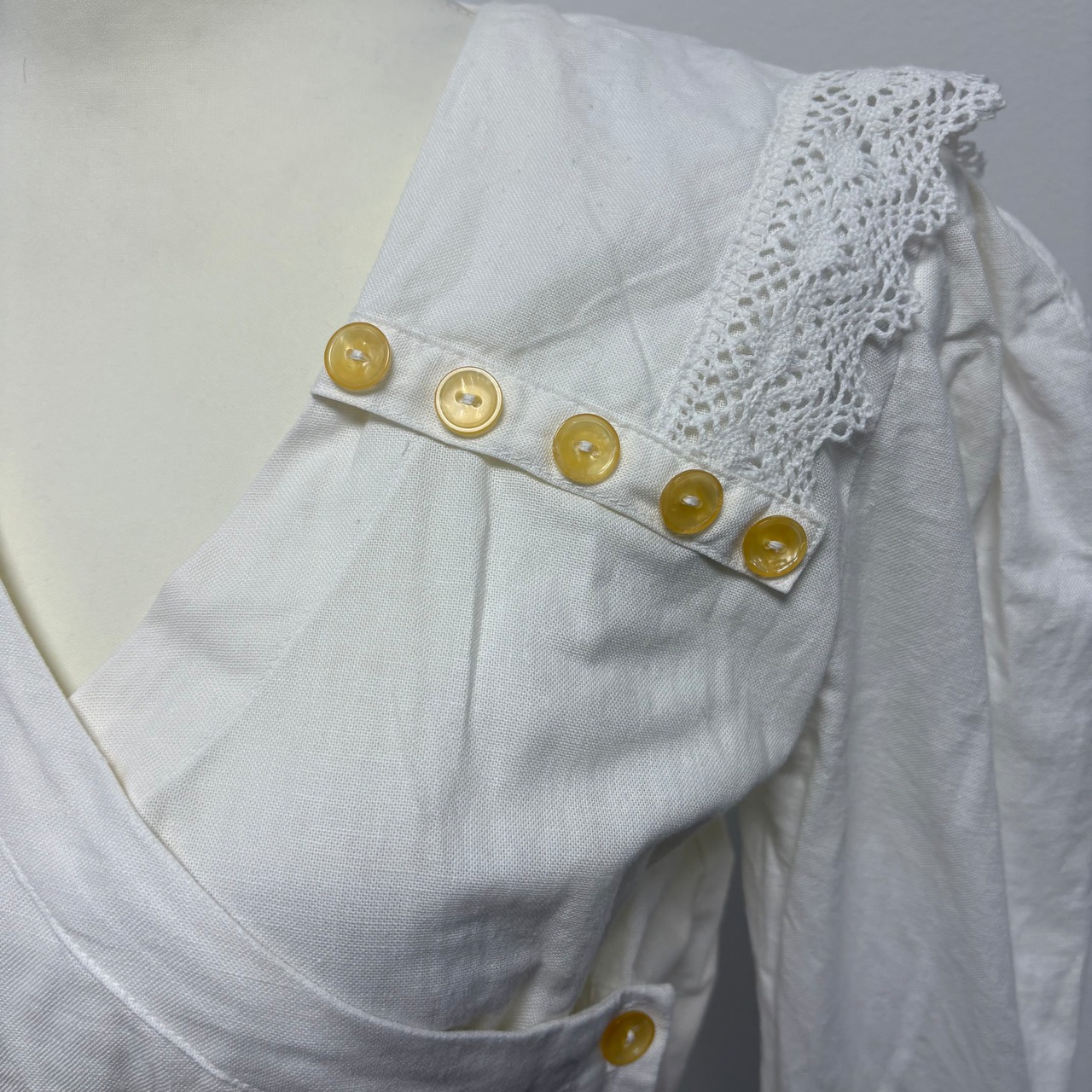 NORMA KAMALI セーラーカラー ボタン　シャツワンピース