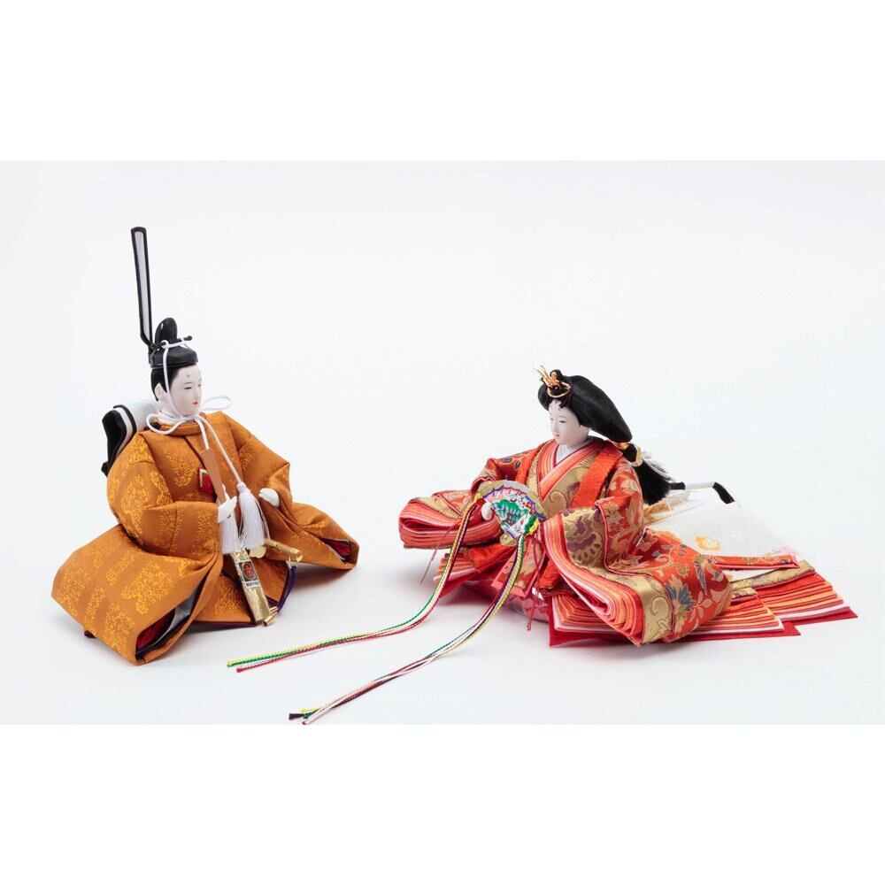 雛人形｜久月 平飾り｜女の子 ｜桃の節句｜コンパクト｜久月正規取扱店