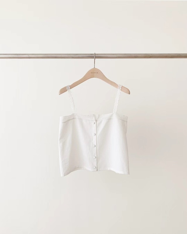 (予約) ounce / Lease sleeveless blouse