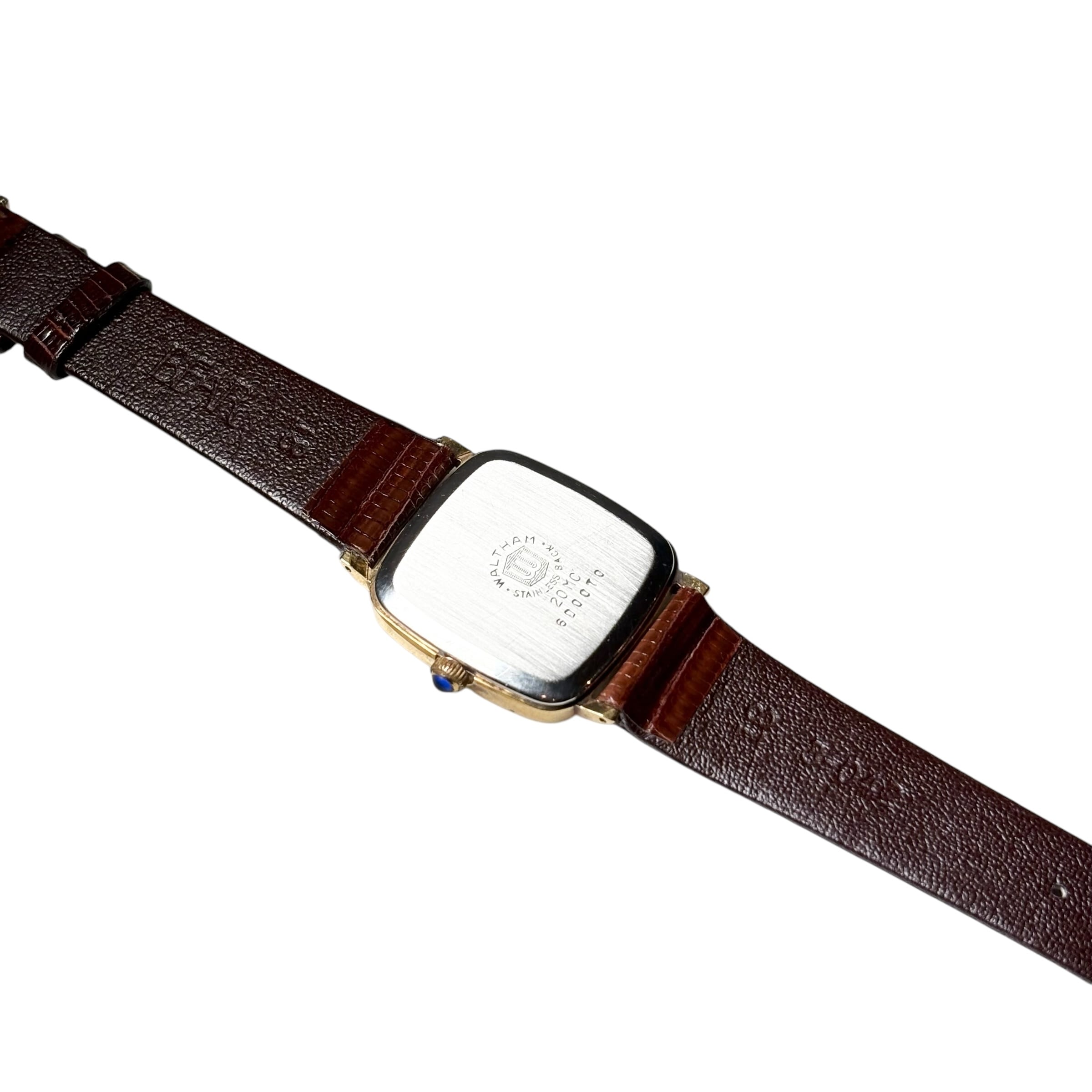 Vintage WALTHAM L.Maxim 手巻き タイガーアイ vintage WALTHAM Tiger Eye dial manual winding watch “Maxim” | NOIR