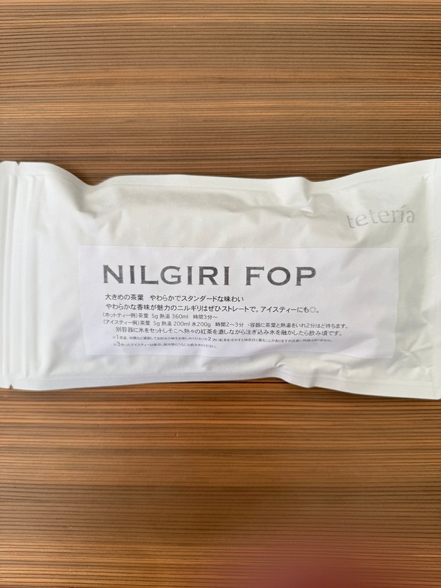 teteria「NILGIRI FOP」70g