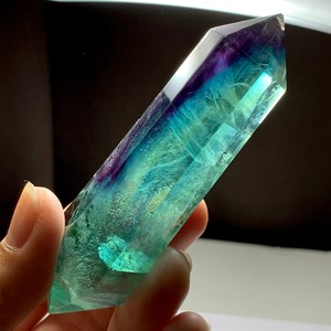 20.透明度抜群！グラデーションフローライトダブルターミネーテッドポイント