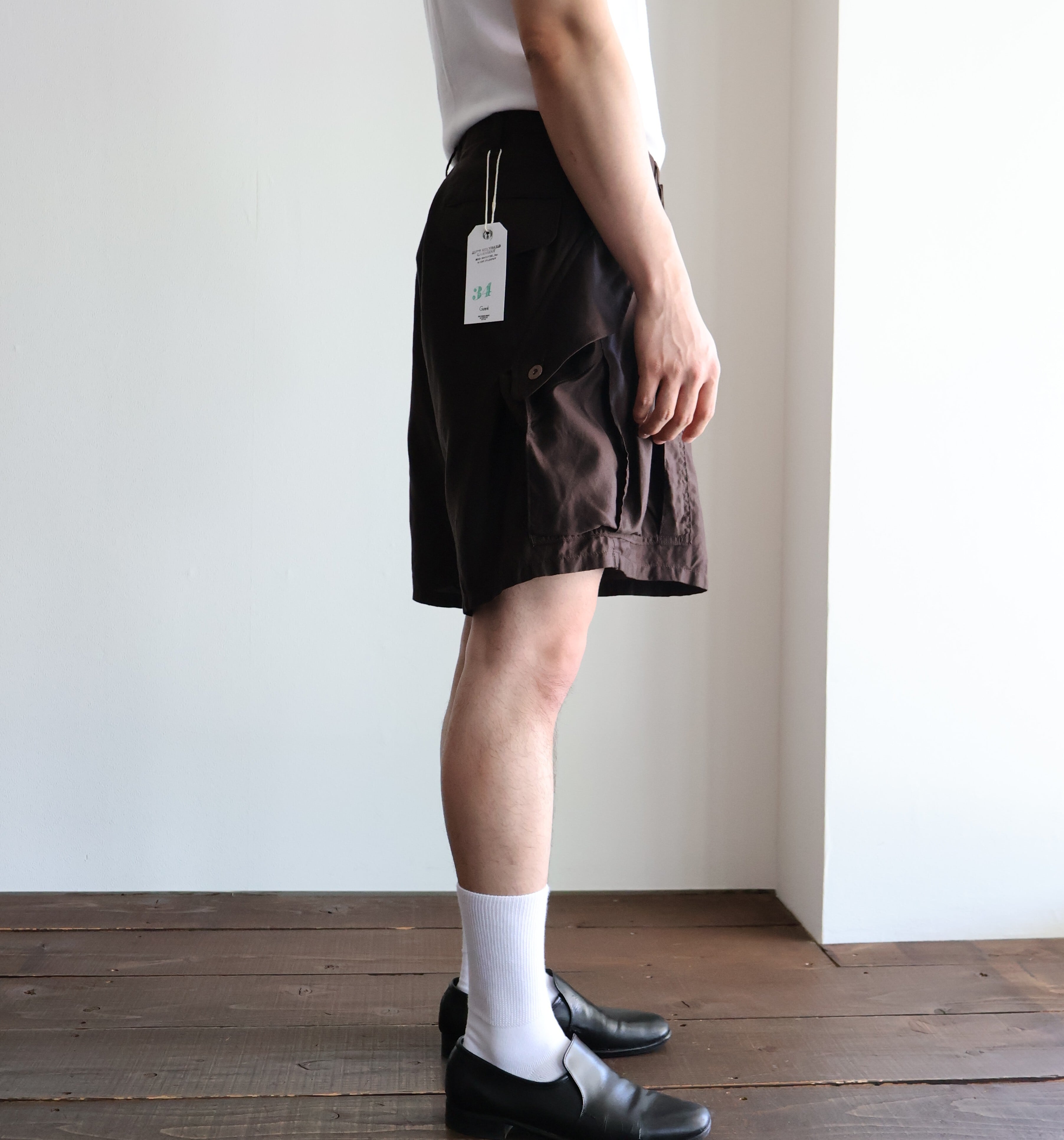 Gurank “ LM Cargo shorts ( Black )