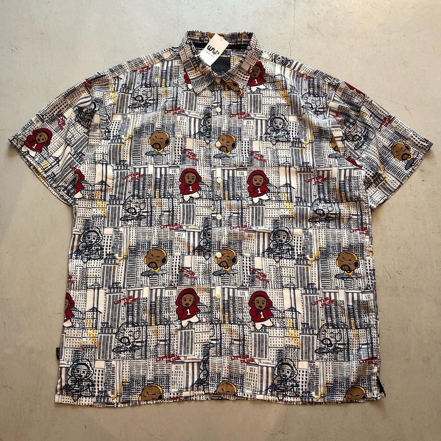 00s Sean John Little puff polyester shirt【高円寺店】 | What’z up powered by BASE