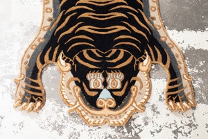 Tibetan Tiger Rug 《Sサイズ•ウール199》チベタンタイガーラグ