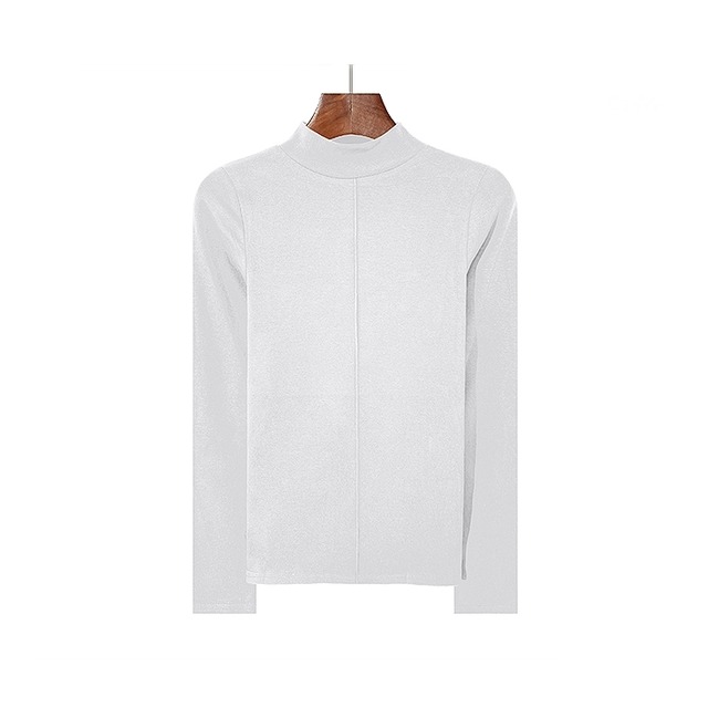 トップス リブニット レディース 送料無料 長袖 4色 ハーフハイネック パイピング ピンク ブラウン ホワイト ブラック きれいめ オフィス カジュアル ビジネス デート 通勤 着回し 重ね着 ランチ ディナー お泊り ママ友 ランチ レースポイントハイネック リブニット リブ 長袖 春 秋 冬 M L XL 2XL 3XL