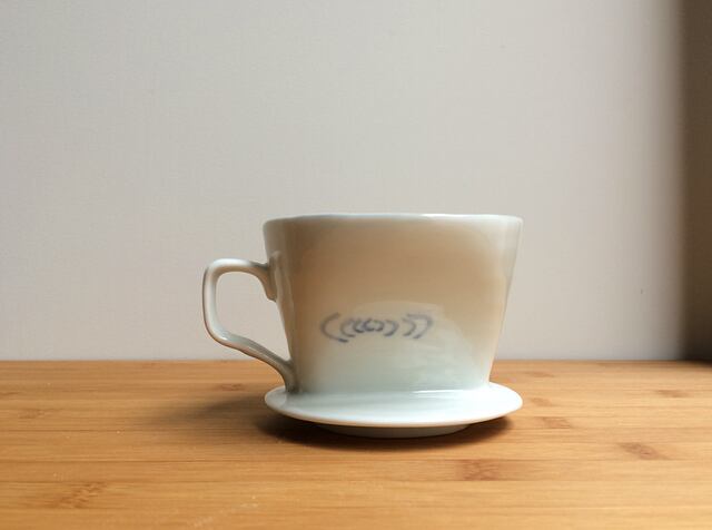 有田焼 翡翠（カワセミ） コーヒードリッパー （1~2人用