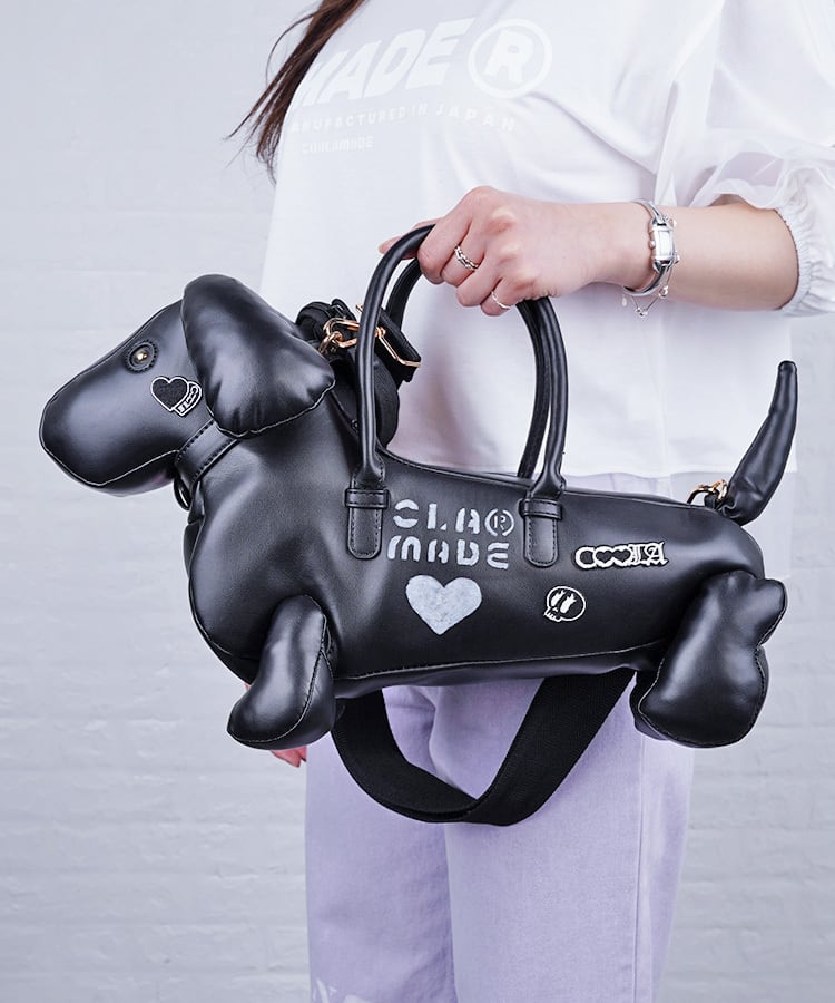 444.dogs専用 直営限定ITEM】3D MY DOGGY BAG (BLACK) CQ-44549H | COOLA | クーラ