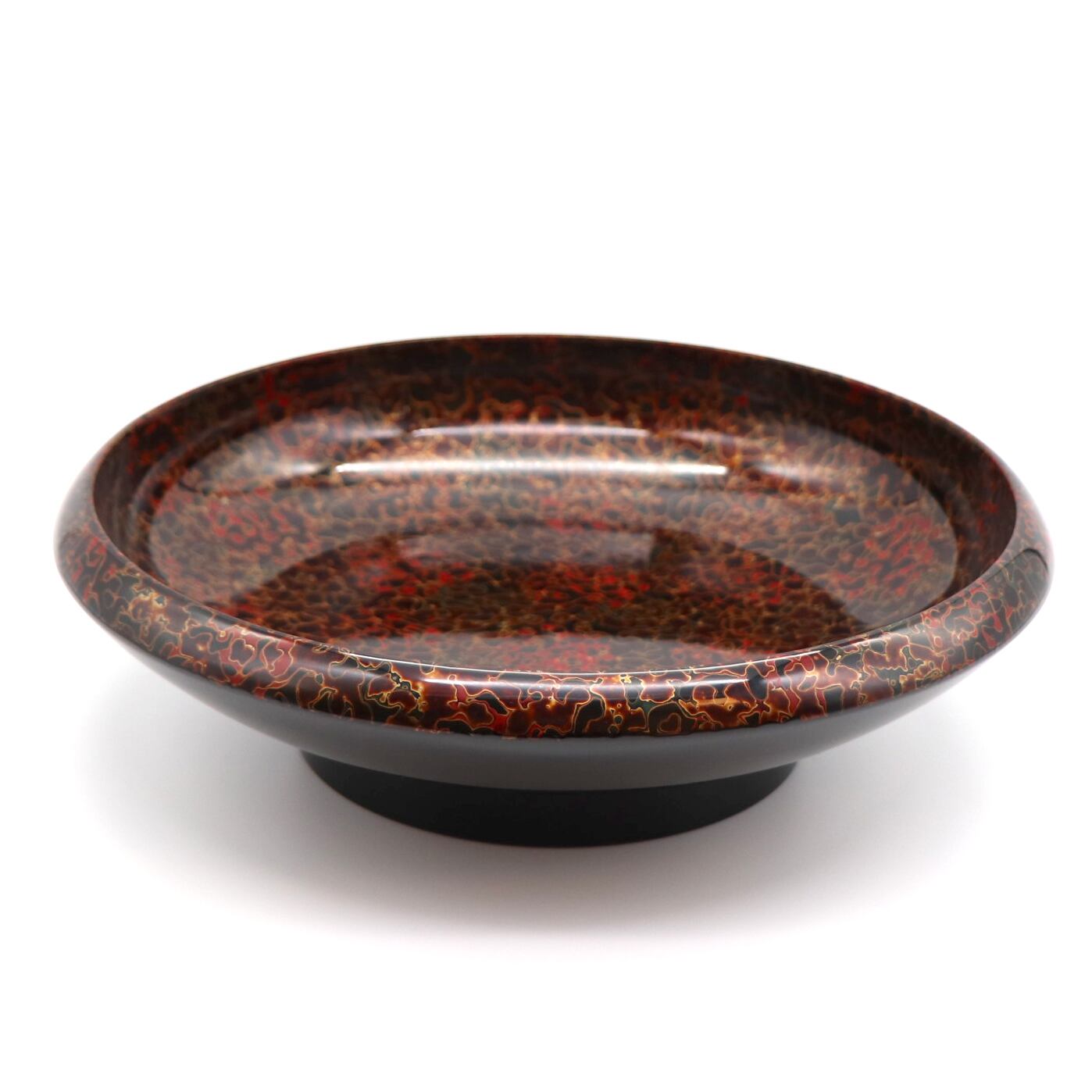 津軽塗（唐塗）バカ塗り・菓子器・菓子鉢・No.200918-39・梱包サイズ80