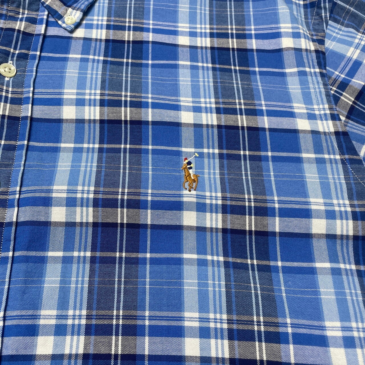 Ralph Lauren ラルフローレン SLIM FIT STRETCH OXFORD チェック柄 
