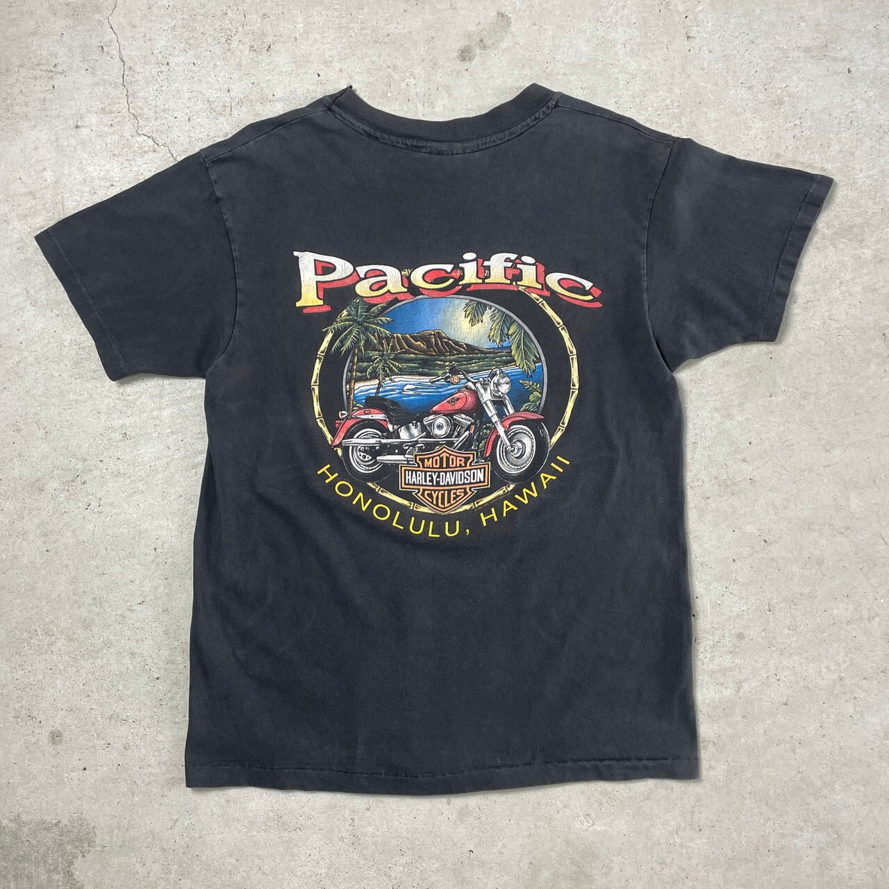 90年代 USA製 Harley-Davidson HONOLULU,HAWAII ハーレーダビッドソン 