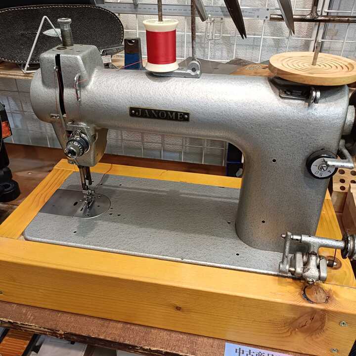 中古・手回し式】 JANOME 工業用ミシン Model 763 ※全国配送対応可能