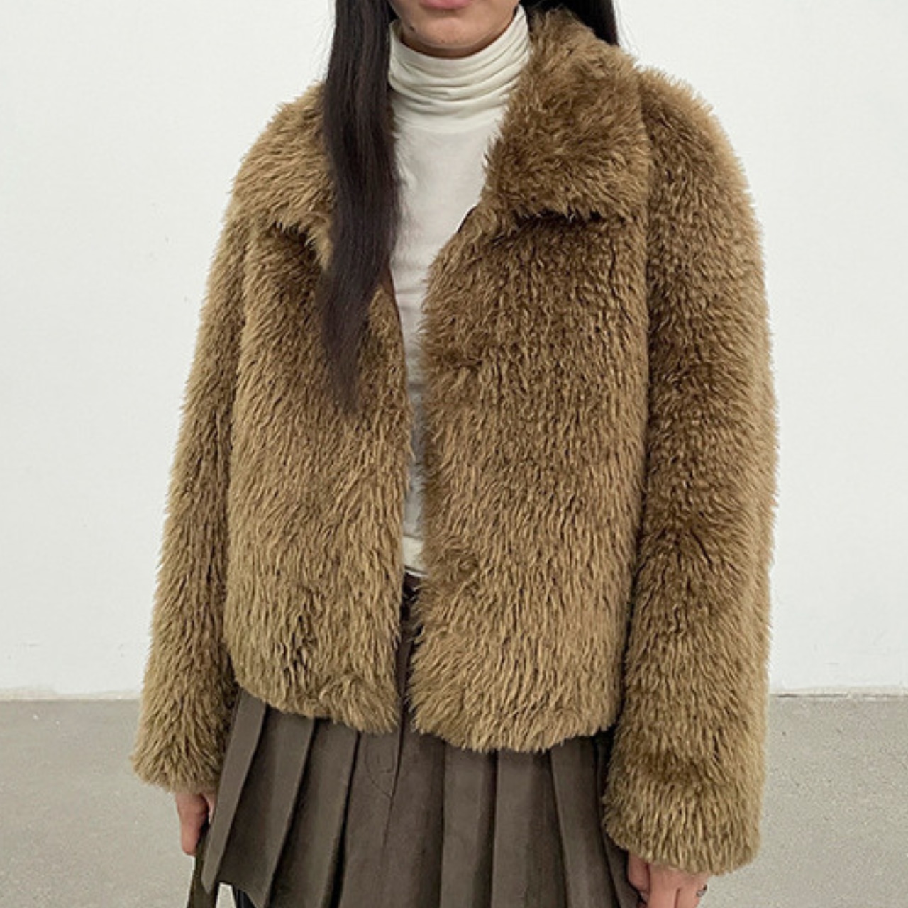 Fake Fur Jacket T4095