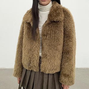 Fake Fur Jacket T4095