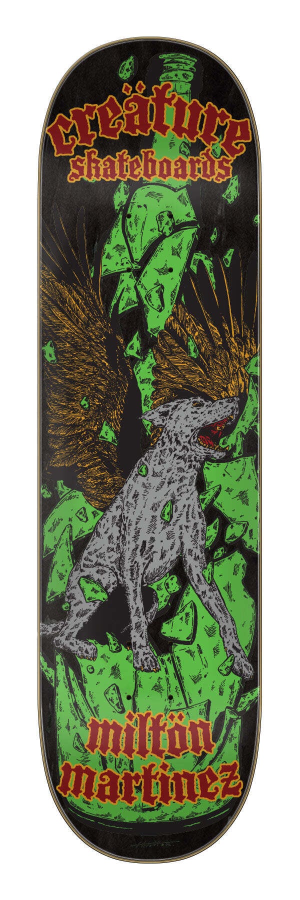 未使用！CREATURE 8.3インチ CREATURE 8.99in Hitz Serrator Deck – Mongo Skates