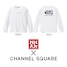 MHAK×CHANNEL SQUARE コラボ L/S TEE （ステッカー付） / WHITE