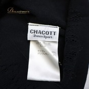 【バレエ衣装】ブラック系 Chacott チャコット ノーソーイング トップス レッスン 社交ダンス ダンス 黒 長袖 伸縮 ストレッチ レース バレエ用 トップス 女性用 黒色 伸びる スリムフィット ダンスウェア レーストップス レッスン着 おしゃれ 体型カバー 柔らかい 日本製 S~Mサイズ フィット感 楽ちん