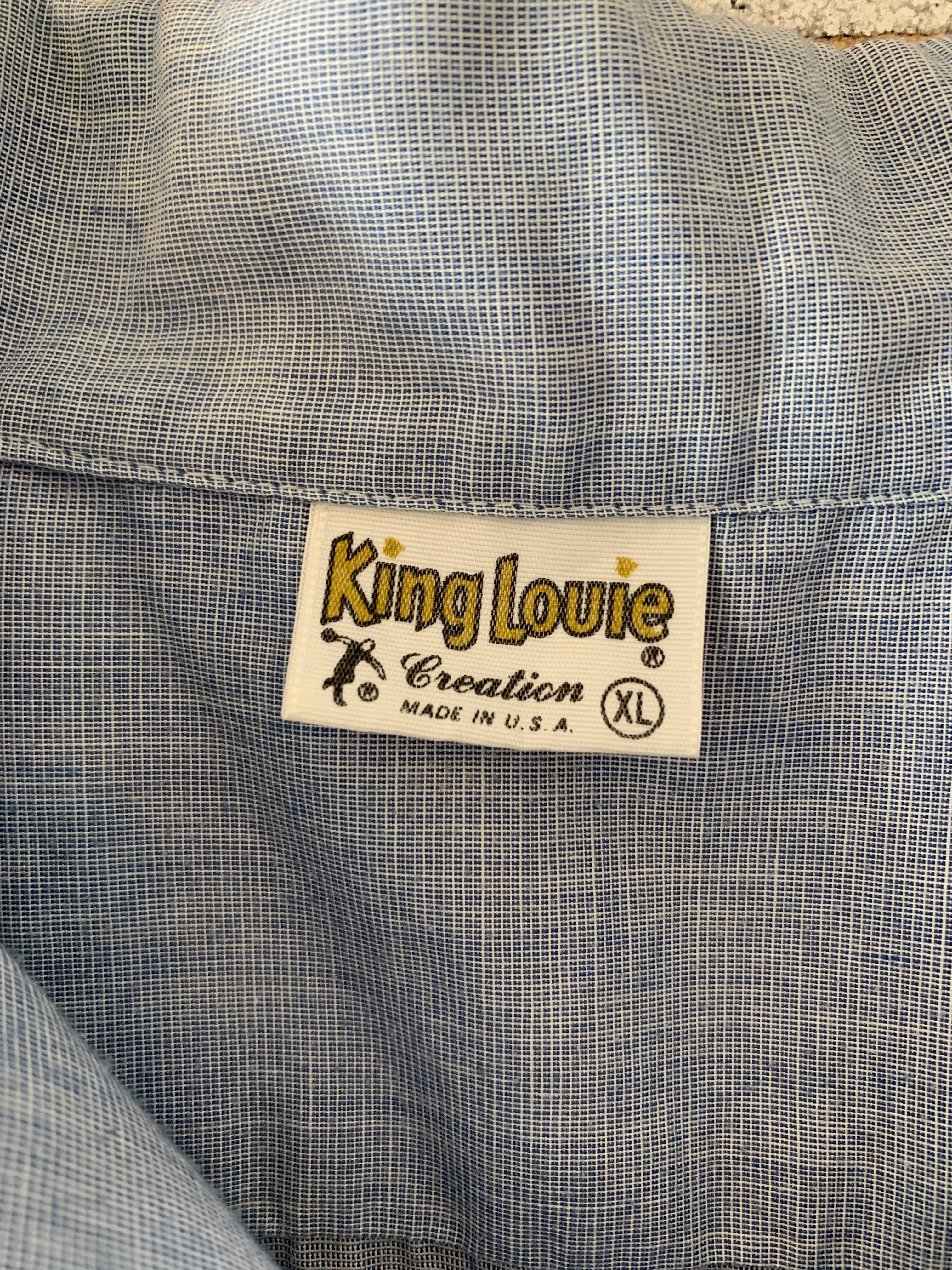1970年代 当時物USA製 KingLouie ビンテージシャツ