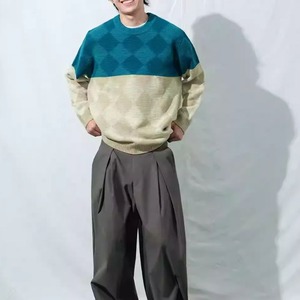 Round neck knit tops M15217