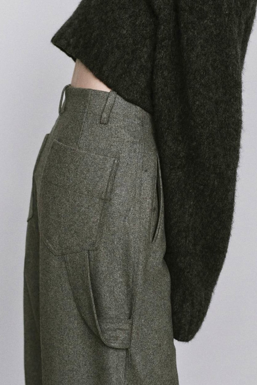 TODAYFUL Wool Painter Pants ウールペインターパンツ Gray