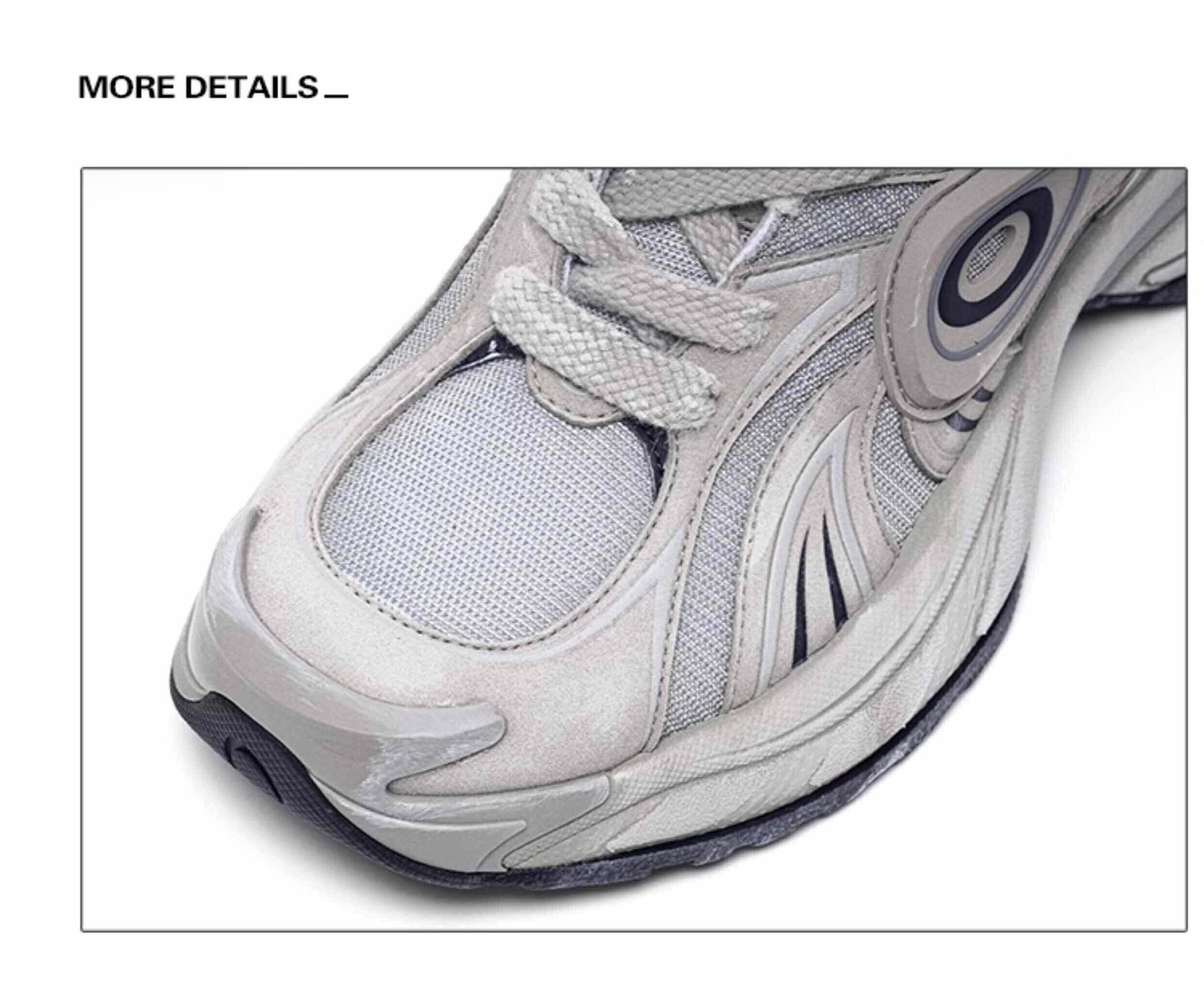 OLD ORDER TURBO GT ダッドスニーカー 厚底 男女兼用 Grey View