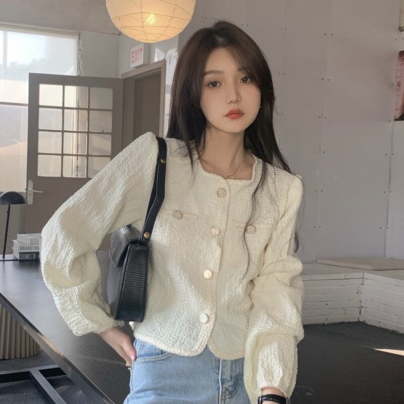 シャツ スプリングオータムトップス ロング 春物 秋物 試着室31078534658