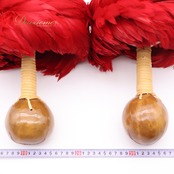 フラダンス 小物 ウリウリ マラカス レッド系 楽器 一体型 羽根 赤 黄 茶 鮮やか 舞台 イベント ステージ 民族舞踏 音楽 ダンス ケース ケース付き 袋 収納袋 小物 イエロー系 ブラウン系 ハワイアン ハワイアンダンス アロハ フラ ダンス レッスン 練習 ピンク系 グリーン系