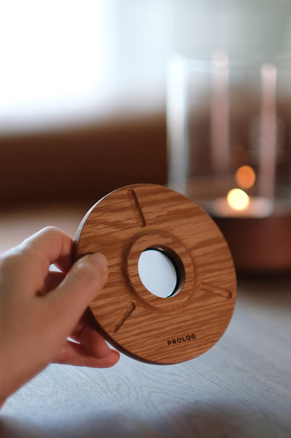 PROLOG Wooden Dripper Holder for HARIO V60 | GOLDEN FOREST