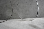 PUDDLE GLASS PLATE / M / W115×H100