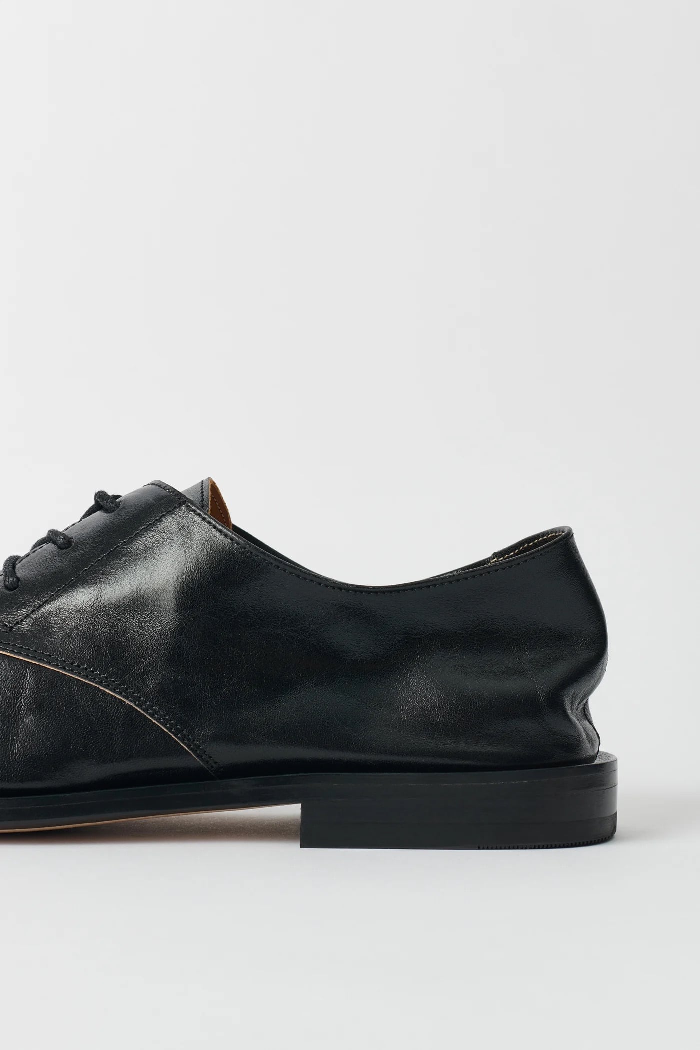 OUR LEGACY COLLAPSING CONSULTANT True Dye Black Leather A2257CCT