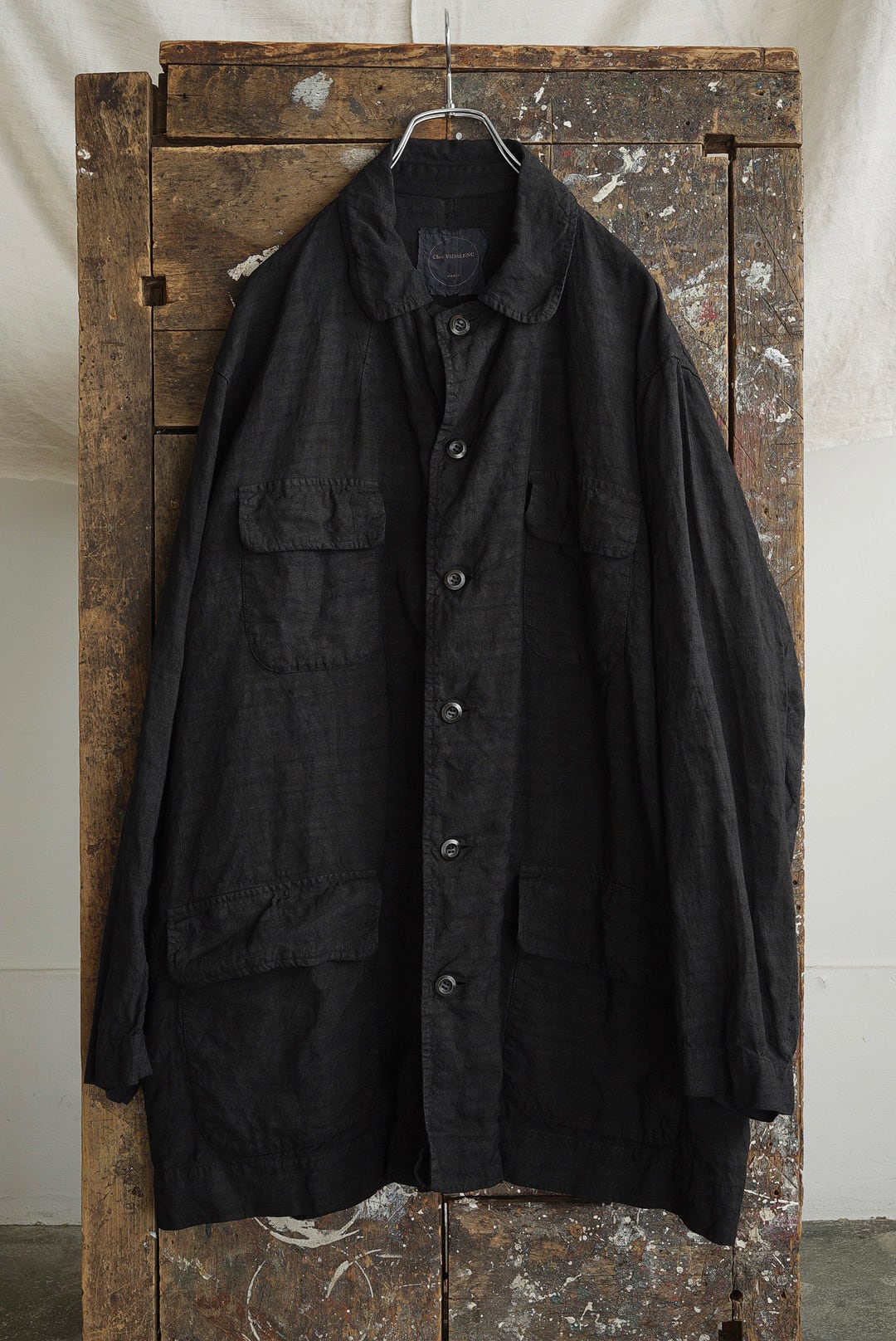 CHEZ VIDALENC - JACKET MONGOLUX (ANTIC LINEN)