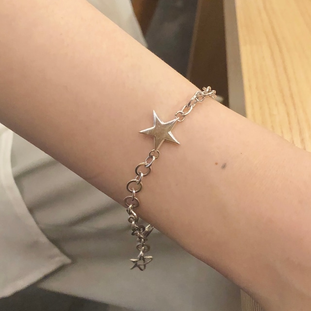 silver925 shooting star bracelet