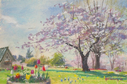 NO.174「春の公園・4月」