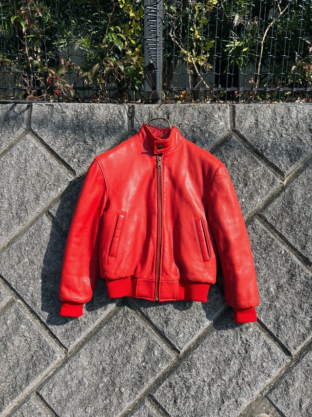 （KD463）150cm Roots leather jacket