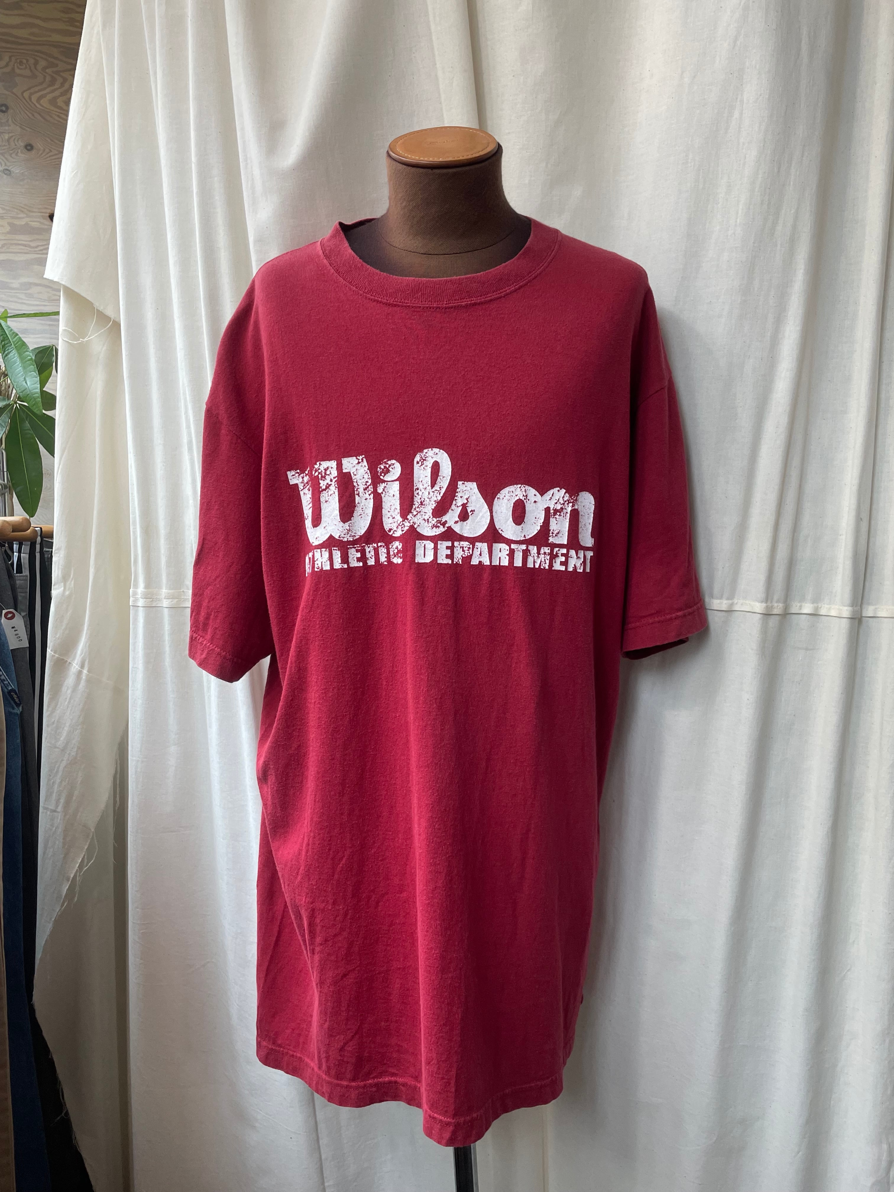 USA製 old Wilson 半袖Tシャツ ウイルソン ウィルソン スポーツブランド