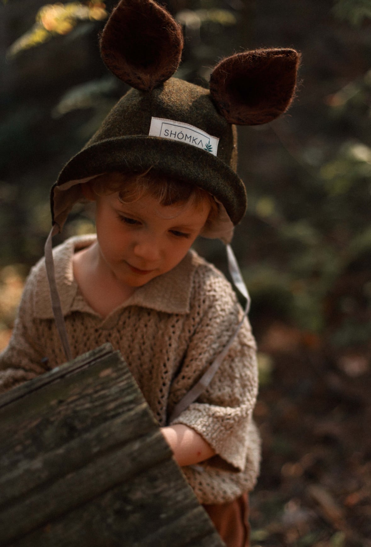 即納】SHOMKA wool bonnet squirrel♡ | Moon port