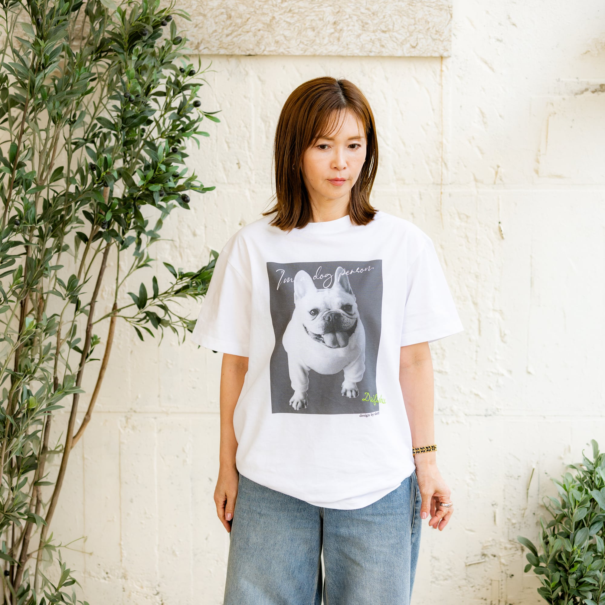 ペット オリジナルTシャツ ホワイト】デザイン オリジナル プリント