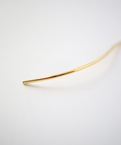 S925シェルパール×ウェーブピアス/019035