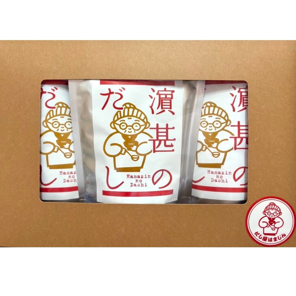 鰹と昆布2袋、濵甚1袋 ギフトセット | だし屋はまじん